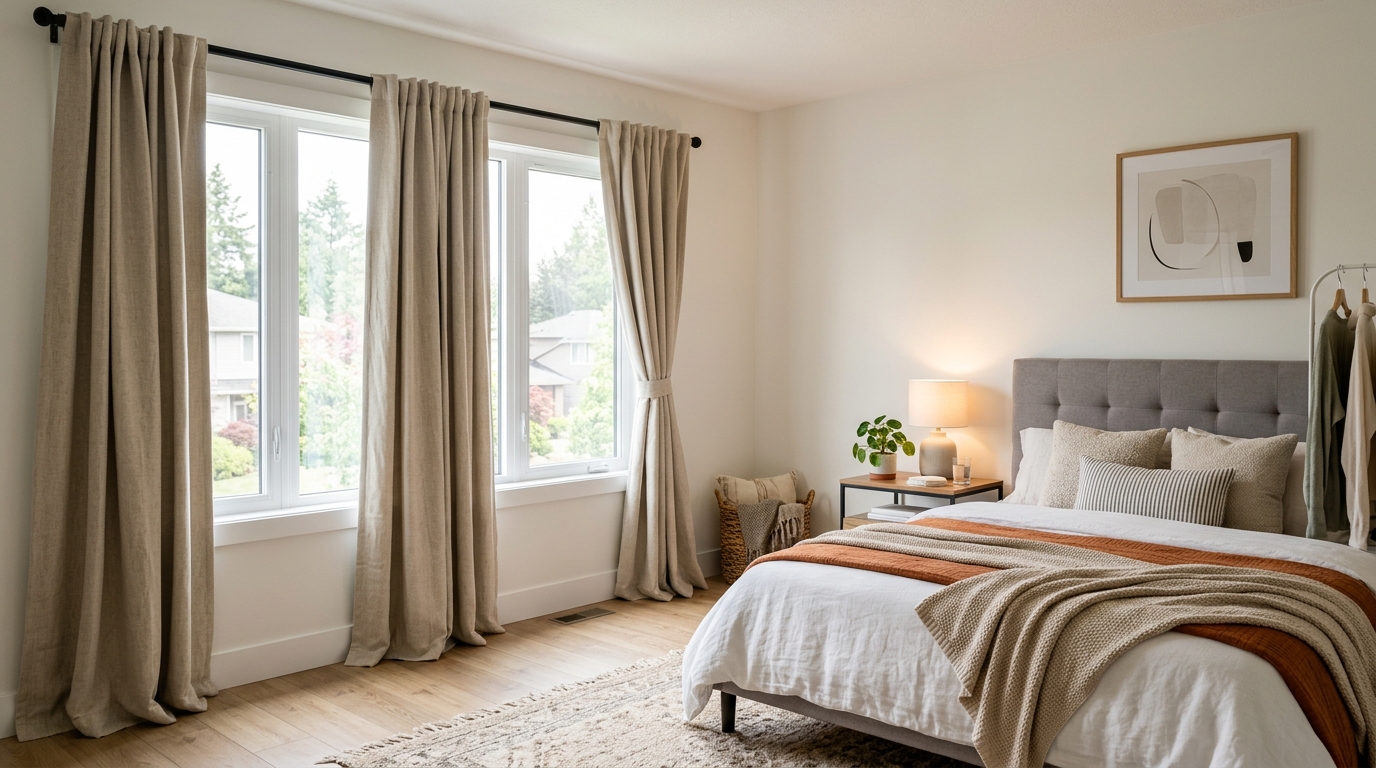 Damage-Free Blackout Curtains for Renters