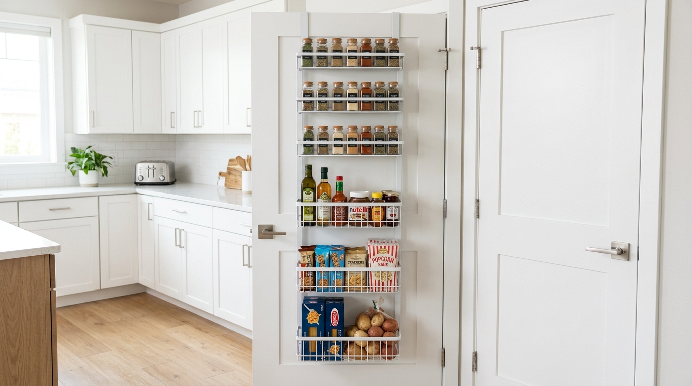 Over-the-Door Pantry and Closet Storage Racks